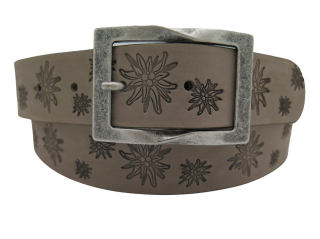 Ledergurt Branding Edelweiss 40mm (11069/60AS-40)